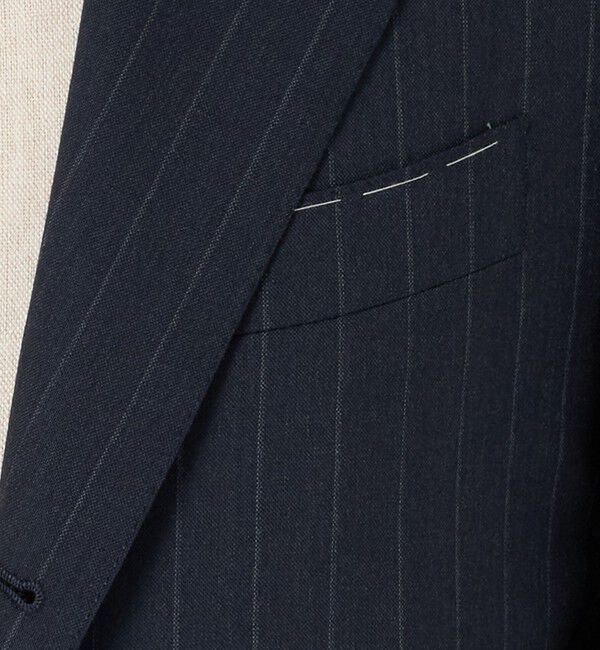 UNITED ARROWS「＜SOVEREIGN＞ハンドライン バンカーストライプ シングル 3ボタン スーツ」|スーツ|
