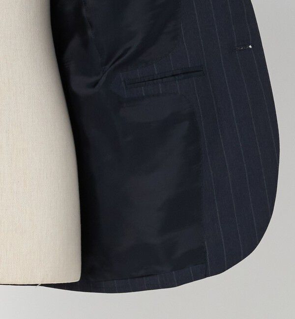 UNITED ARROWS「＜SOVEREIGN＞ハンドライン バンカーストライプ シングル 3ボタン スーツ」|スーツ|