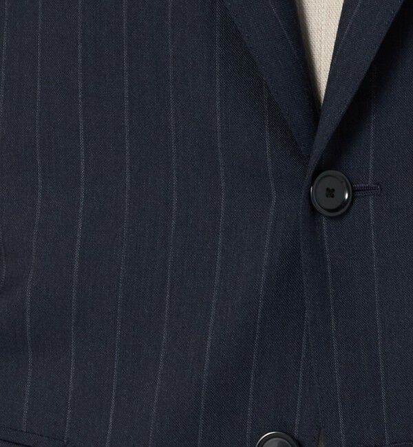 UNITED ARROWS「＜SOVEREIGN＞ハンドライン バンカーストライプ シングル 3ボタン スーツ」|スーツ|