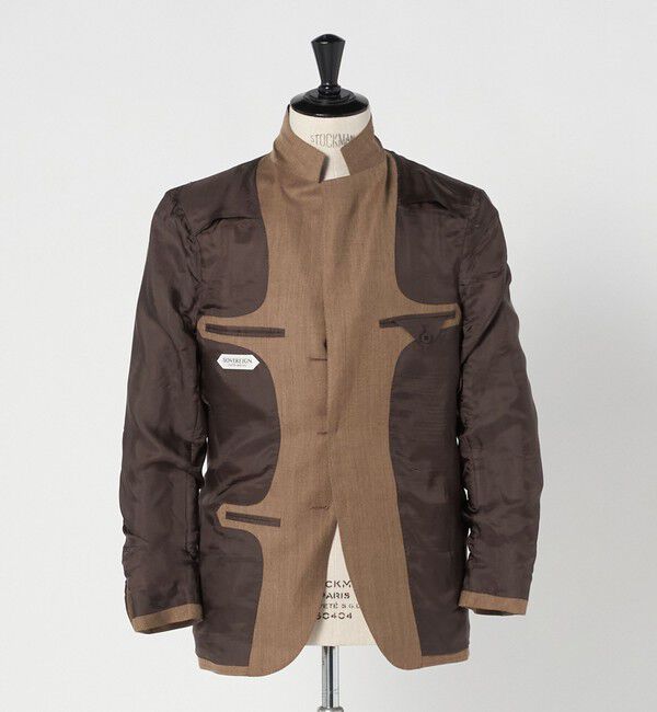 UNITED ARROWS「＜SOVEREIGN＞ハンドライン ヘリンボーン シングル 3ボタン スーツ」|スーツ|