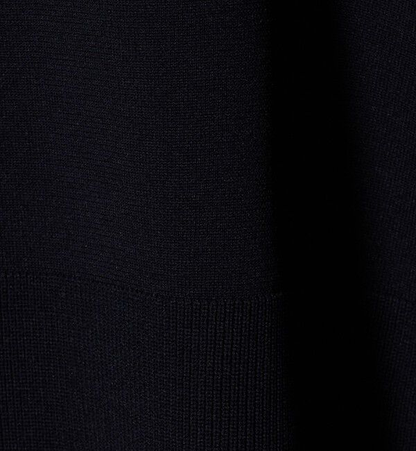 UNITED ARROWS「ミニマル フリル ショートスリーブ ニット」|ニット・セーター|