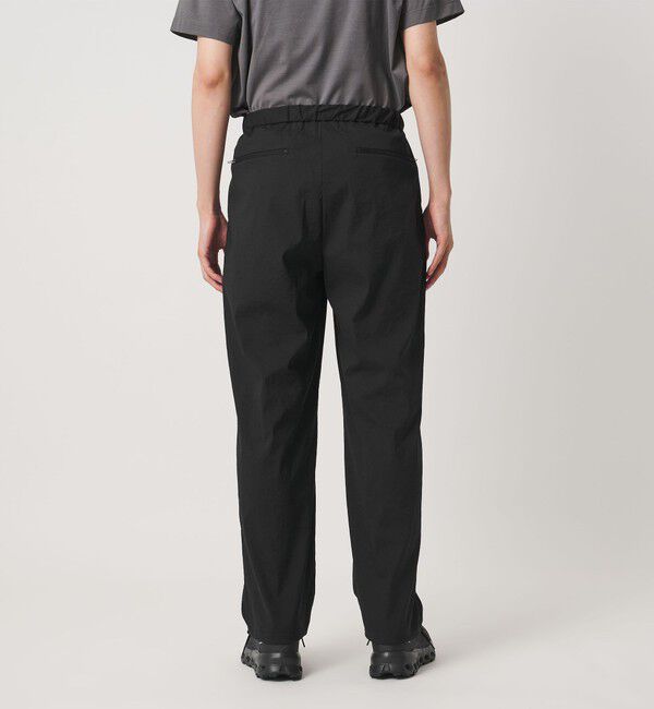UNITED ARROWS「ウェザーコンフォート メランジ 2プリーツ バルーンパンツ 撥水 ヨコストレッチ」|チノ|
