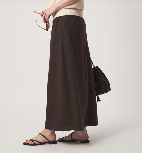 UNITED ARROWS green label relaxing「BREEZE LINEN ブリーズリネン ナロー スカート」|スカート|