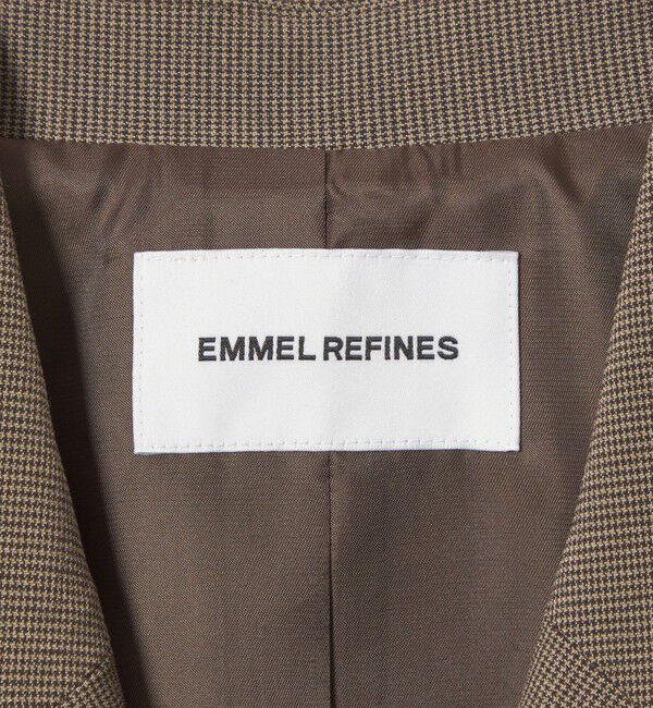 EMMEL REFINES「＜EMMEL REFINES＞EM 3ボタン シングルテーラード ジャケット」|テーラードジャケット|