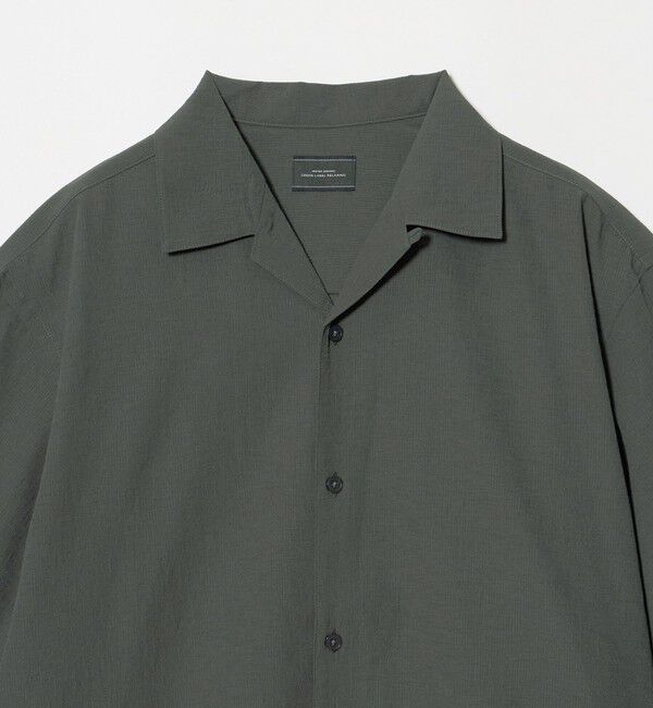 UNITED ARROWS green label relaxing「ボイル メッシュ オープンカラー 半袖 シャツ -吸水速乾-」|シャツ・ブラウス|
