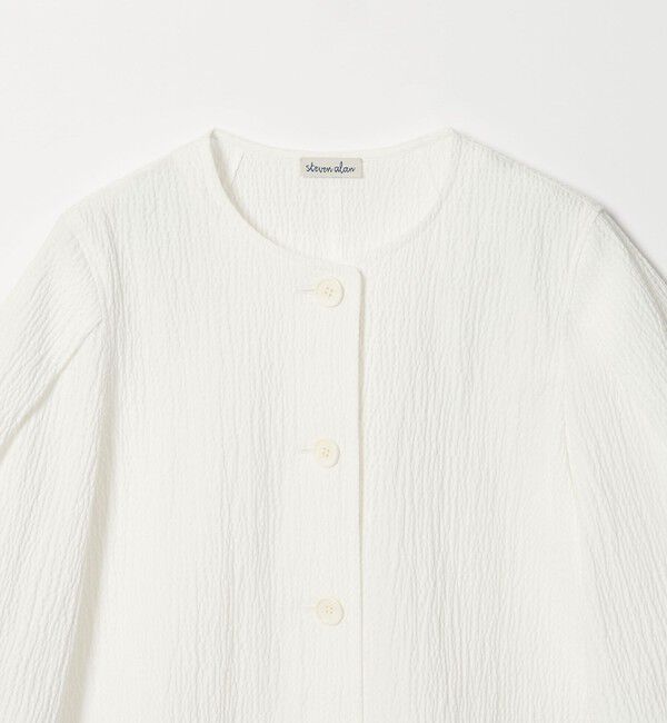 STEVEN ALAN「＜Steven Alan＞リップル コットン ブラウス」|シャツ・ブラウス|