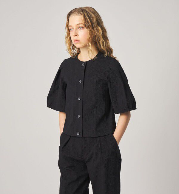 STEVEN ALAN「＜Steven Alan＞リップル コットン ブラウス」|シャツ・ブラウス|