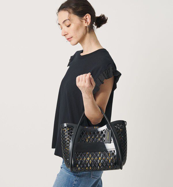 BEAUTY&YOUTH UNITED ARROWS「PVC ダイヤモンドカット トートバッグ」|トートバッグ|