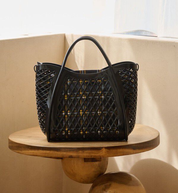 BEAUTY&YOUTH UNITED ARROWS「PVC ダイヤモンドカット トートバッグ」|トートバッグ|