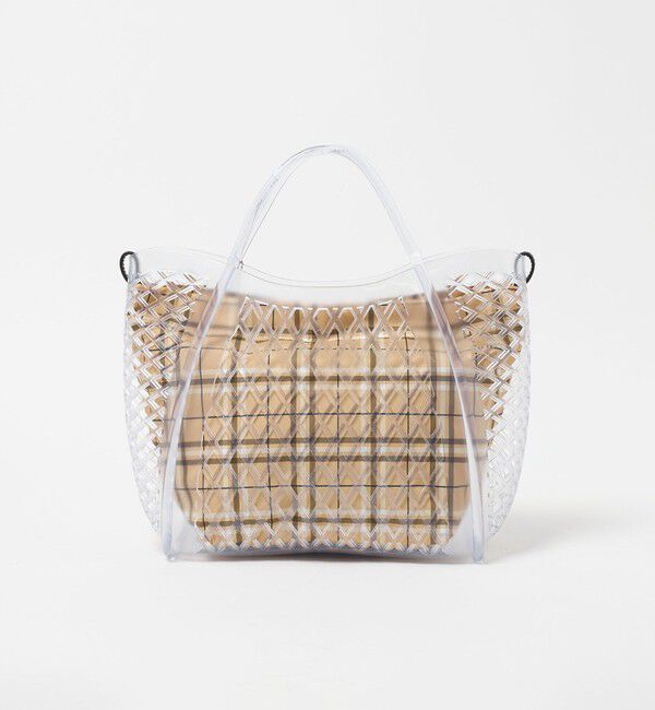 BEAUTY&YOUTH UNITED ARROWS「PVC ダイヤモンドカット トートバッグ」|トートバッグ|