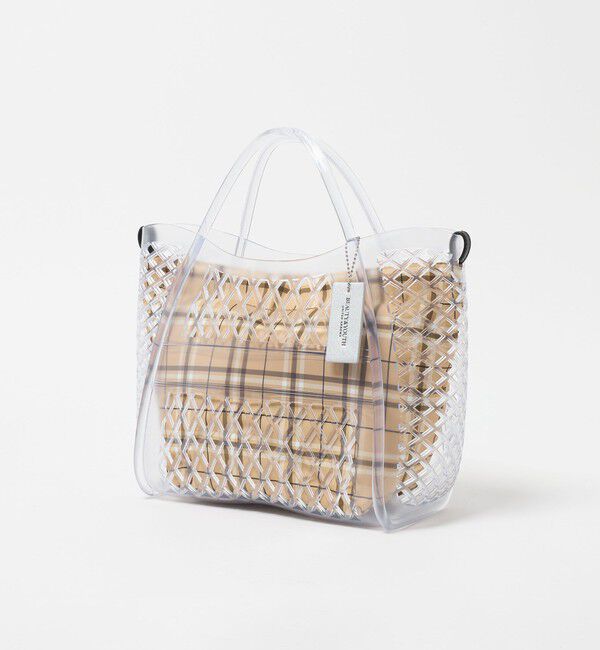 BEAUTY&YOUTH UNITED ARROWS「PVC ダイヤモンドカット トートバッグ」|トートバッグ|