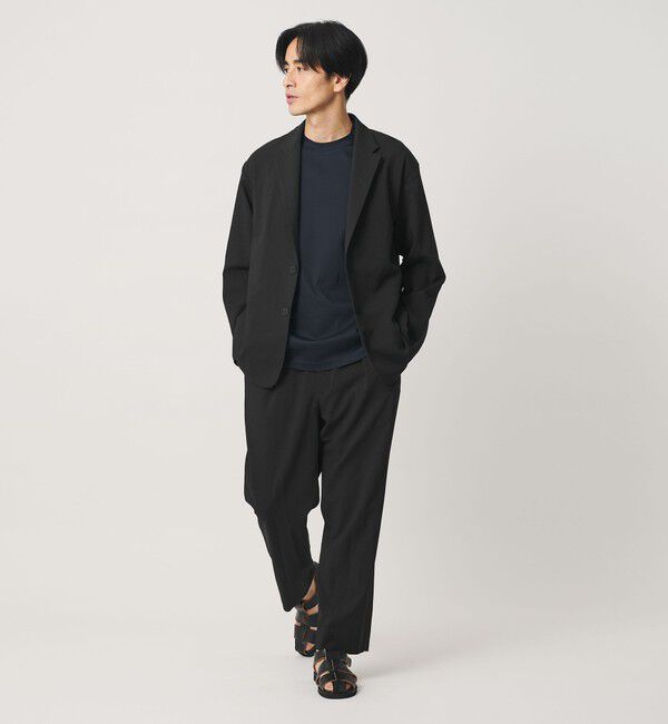 BEAUTY&YOUTH UNITED ARROWS「KOMATSU ドビー リラックス ジャケット ストレッチ 吸水速乾 セットアップ対応」|テーラードジャケット|
