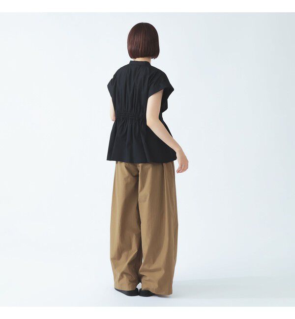 Ray BEAMS 「タック ウエスト スキッパー シャツ」|シャツ・ブラウス|