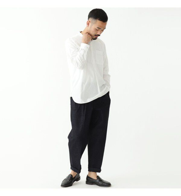 BEAMS PLUS「BEAMS PLUS / 2プリーツ デニム トラウザーズ」|その他|