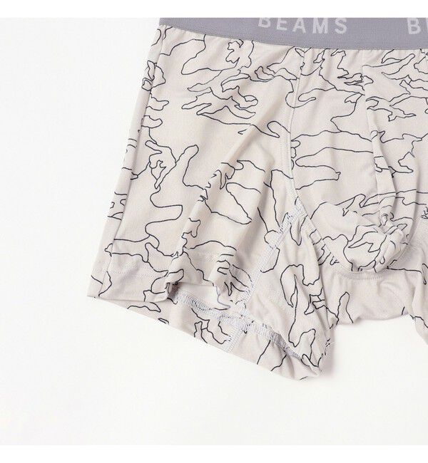 BEAMS「2トーン カモ ボクサーパンツ」|インナー|