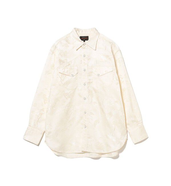 BEAMS PLUS「Western Shirt Jacquard」|シャツ・ブラウス|