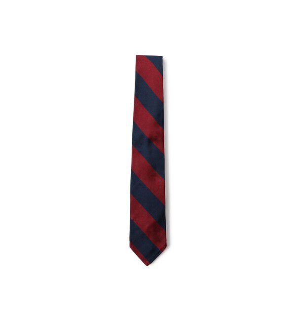 BEAMS PLUS「Ivy Tie Regimental Stripe」|ネクタイ・蝶ネクタイ|BURGUNDY