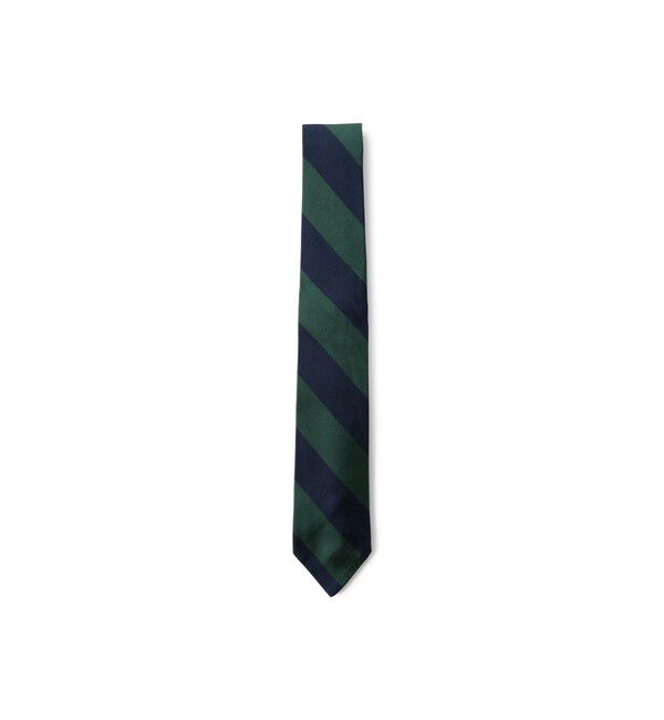 BEAMS PLUS「Ivy Tie Regimental Stripe」|ネクタイ・蝶ネクタイ|GREEN