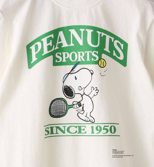 SHIPS KIDS「SHIPS KIDS:85～95cm / スヌーピー スポーツ 半袖 TEE」|Tシャツ・カットソー|