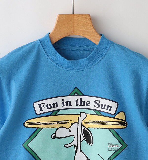 SHIPS KIDS「SHIPS KIDS:85～95cm / スヌーピー スポーツ 半袖 TEE」|Tシャツ・カットソー|