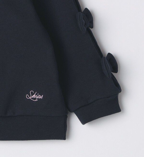 SHIPS KIDS「SHIPS KIDS:80～90cm / リボン スウェット」|スウェット・ジャージ|