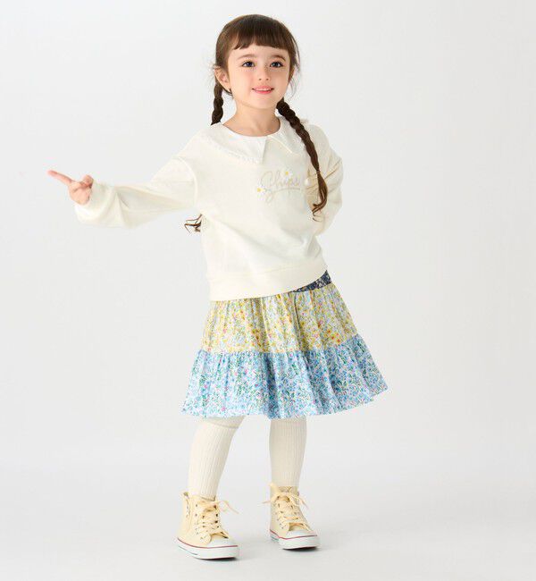 SHIPS Colors 「SHIPS Colors: 100~140cm /〈洗濯機可能〉リバーシブル 2WAY スカート」|スカート|