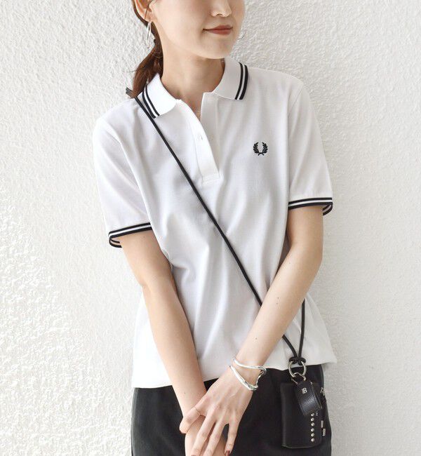 SHIPS for women「FRED PERRY:G3600 TWIN TIPPED SHIRTS」|ポロシャツ|