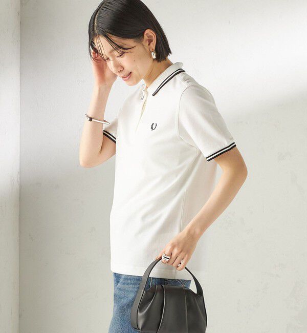 SHIPS for women「FRED PERRY:G3600 TWIN TIPPED SHIRTS」|ポロシャツ|