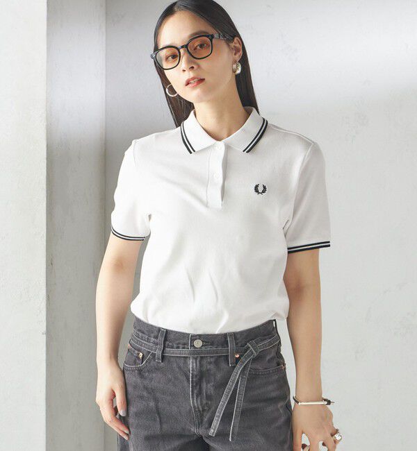 SHIPS for women「FRED PERRY:G3600 TWIN TIPPED SHIRTS」|ポロシャツ|
