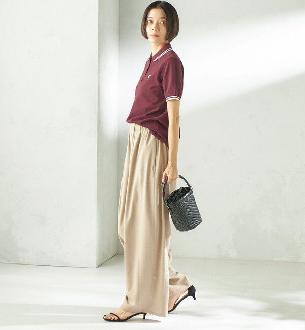 SHIPS for women「FRED PERRY:G3600 TWIN TIPPED SHIRTS」|ポロシャツ|