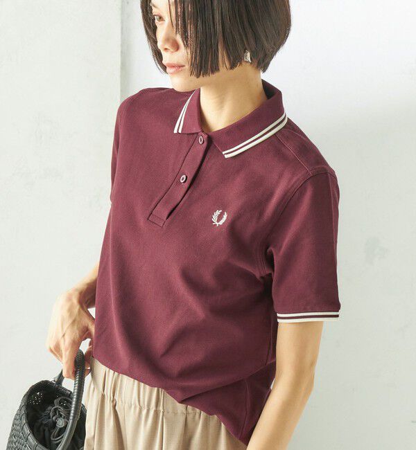 SHIPS for women「FRED PERRY:G3600 TWIN TIPPED SHIRTS」|ポロシャツ|