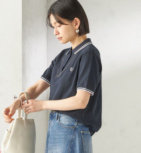 SHIPS for women「FRED PERRY:G3600 TWIN TIPPED SHIRTS」|ポロシャツ|