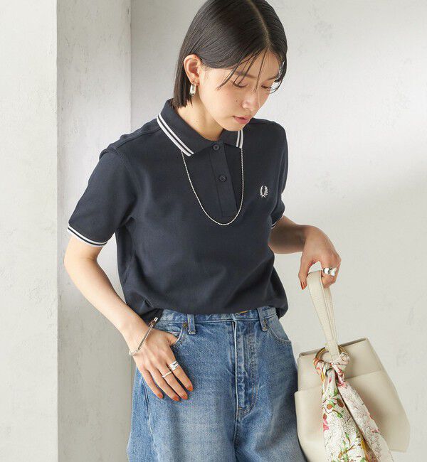 SHIPS for women「FRED PERRY:G3600 TWIN TIPPED SHIRTS」|ポロシャツ|