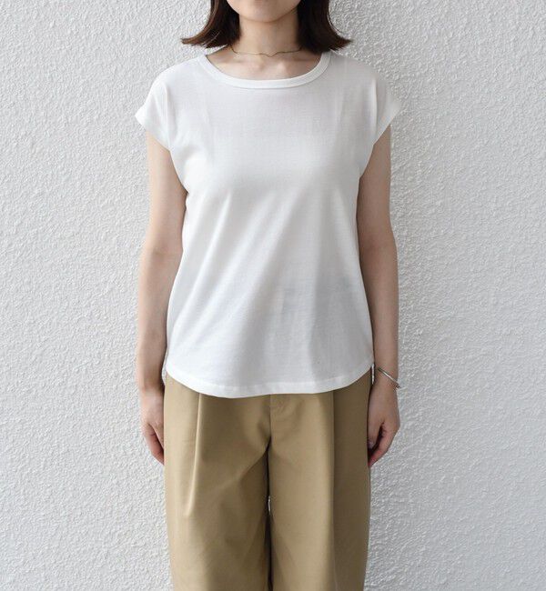 SHIPS Colors 「SHIPS Colors:〈手洗い可能〉レースキャミワンピース &times; ベーシックTEE セット◇」|ワンピース|