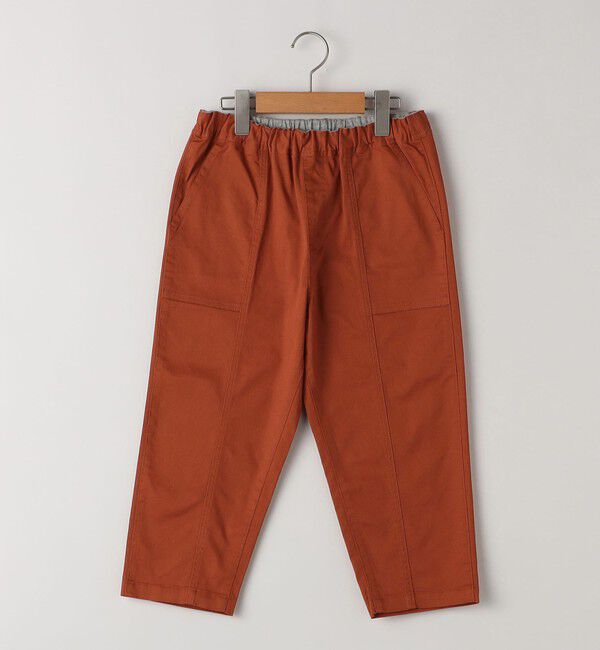SHIPS KIDS「SHIPS KIDS:140～160cm /テーパード クロップド パンツ」|その他|オレンジ