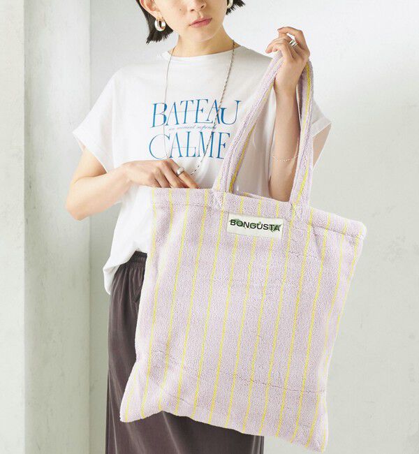 SHIPS for women「BONGUSTA: NARAM TOTE」|トートバッグ|ラベンダー