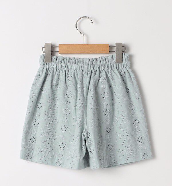 SHIPS KIDS「SHIPS KIDS:140～150cm / レース エンブロイダリー ショート パンツ」|その他|