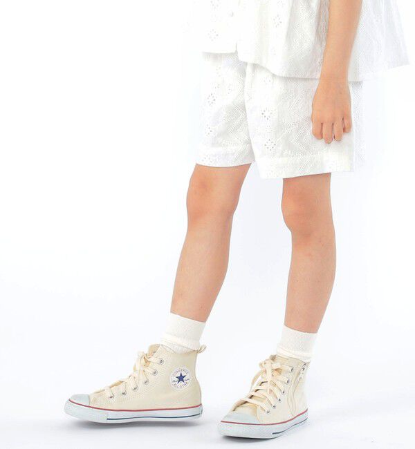 SHIPS KIDS「SHIPS KIDS:100～130cm / レース エンブロイダリー ショート パンツ」|その他|