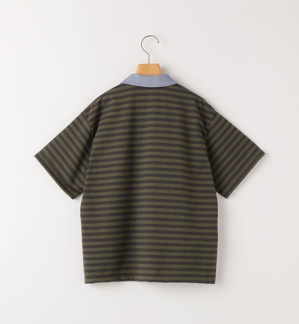 SHIPS KIDS「THYARD:140～160cm / ボーダー ポロシャツ」|ポロシャツ|