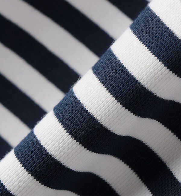 SHIPS KIDS「THYARD:100～130cm / ボーダー ポロシャツ」|ポロシャツ|