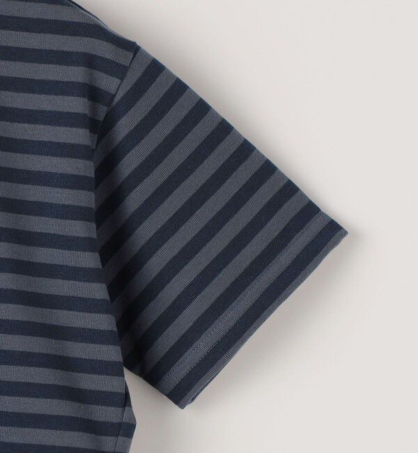 SHIPS KIDS「THYARD:100～130cm / ボーダー ポロシャツ」|ポロシャツ|