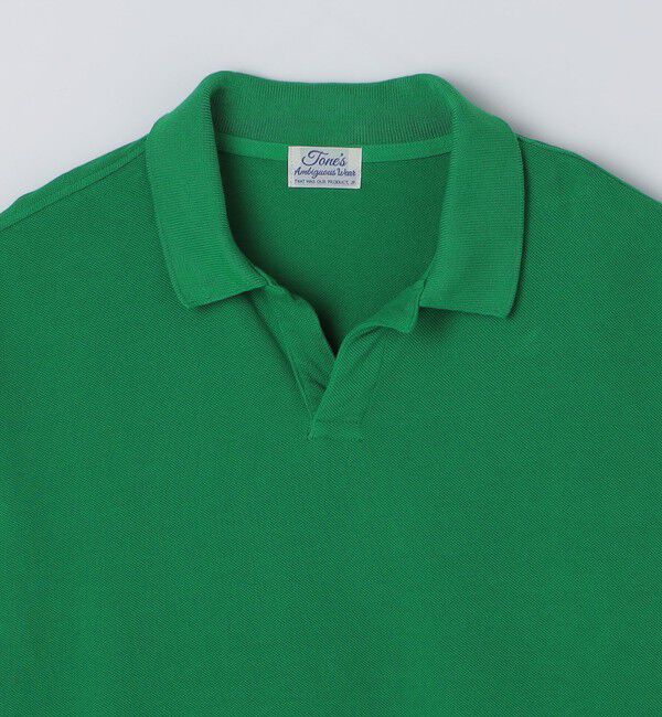 SHIPS「tone: OPEN COLLAR POLO SHIRT」|シャツ・ブラウス|