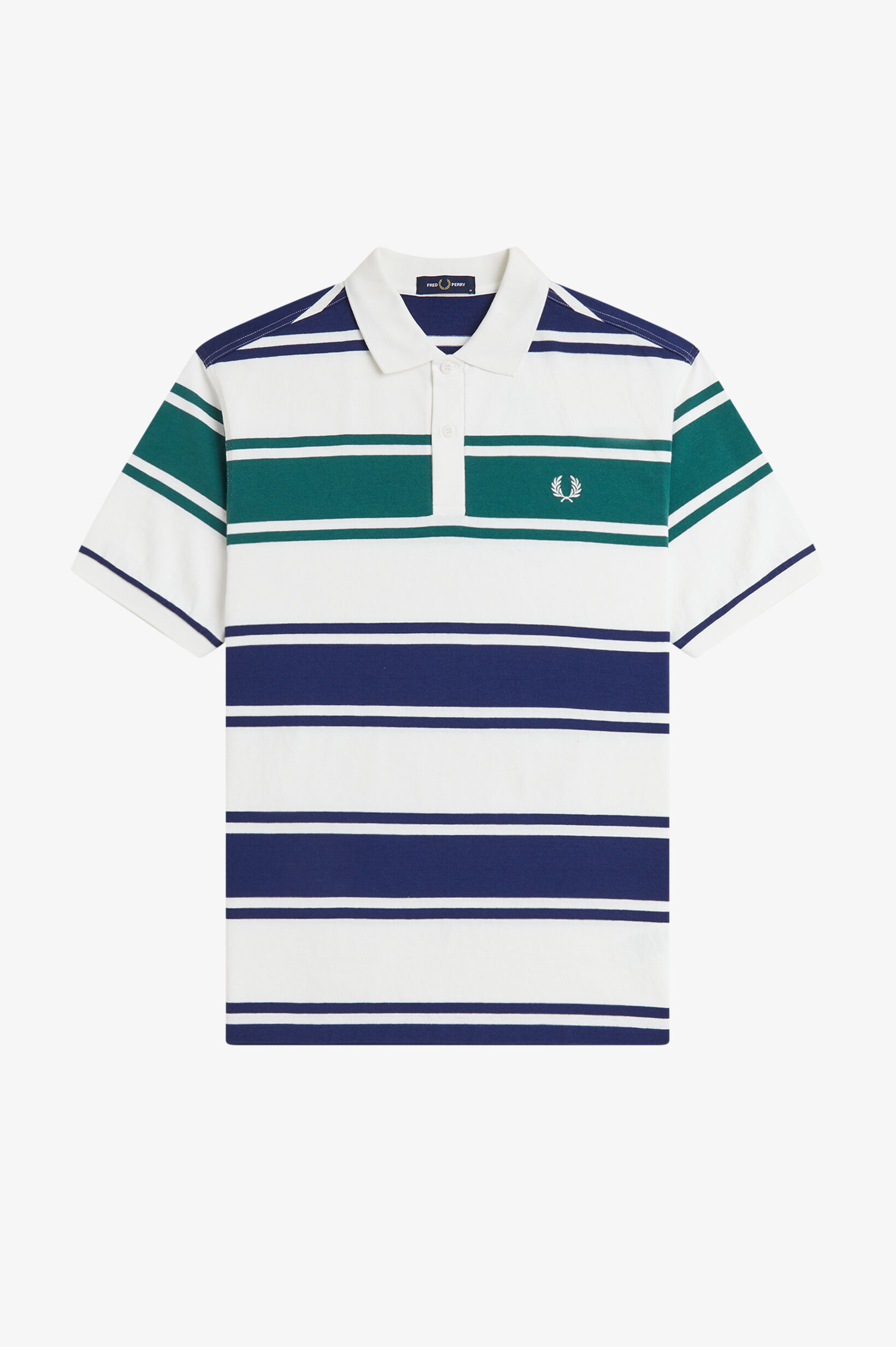 FRED PERRY 「RELAXED STRIPED POLO SHIRT／リラックスストライプポロシャツ」|ポロシャツ|