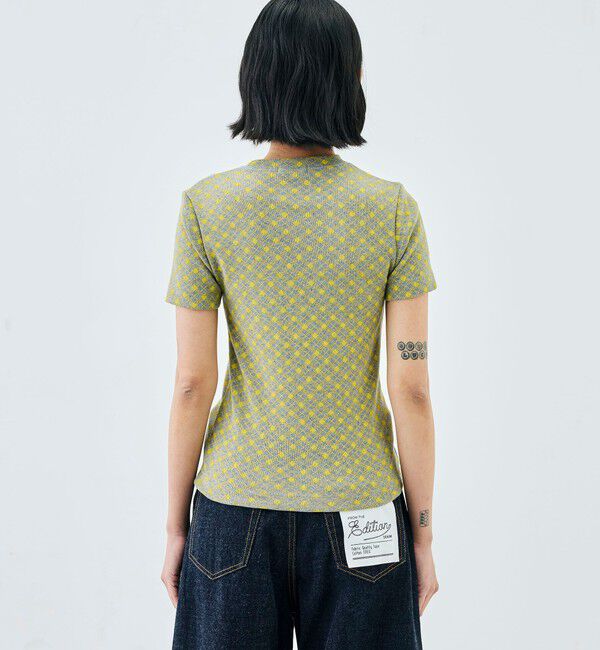 Edition「コットンモダールフライス フラワープリント Tシャツ」|Tシャツ・カットソー|