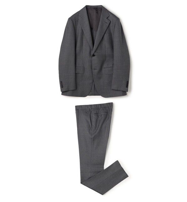 TOMORROWLAND MENS「ウールシルク シングルブレステッド 2Bスーツ TRAVELLER+SILK E.Zegna」|スーツ|16 グレー系