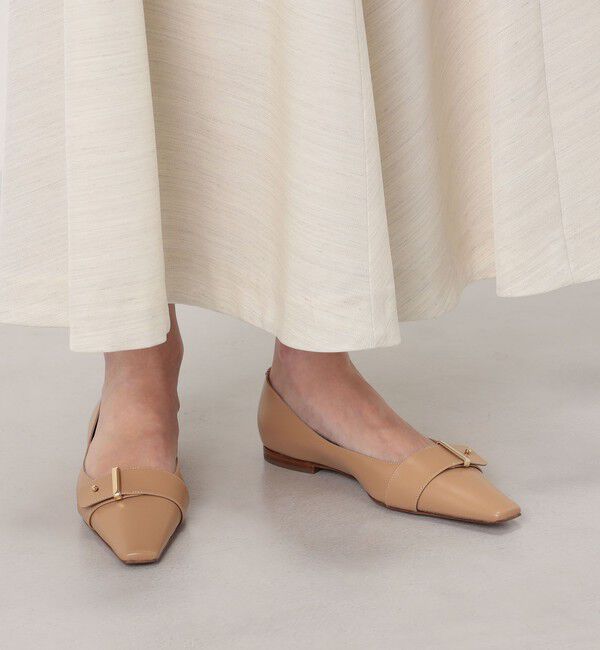 TOMORROWLAND GOODS「PELLICO FLAT MULE フラットシューズ」|ローファー|