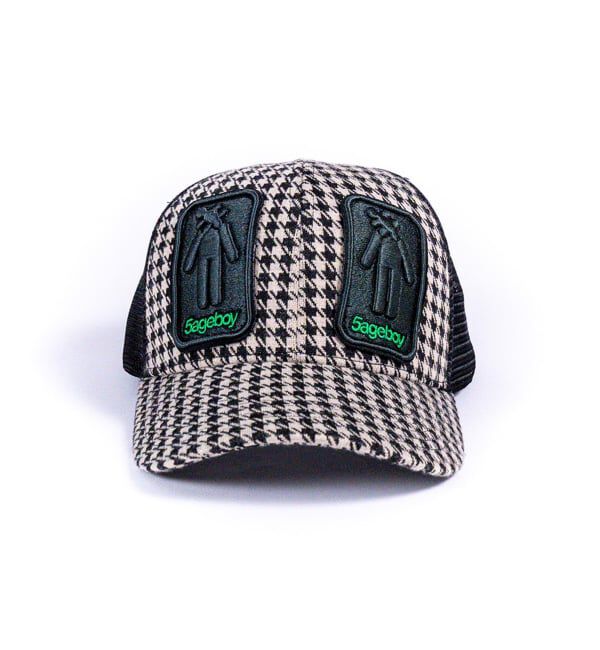 JOINT WORKS「SAGE / セイジ 5ageboy pictogram Mesh Cap」|キャップ・キャスケット|ブラック
