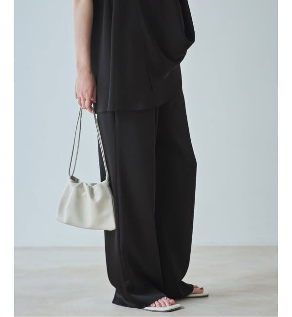 Plage「dull satin straight パンツ」|その他|