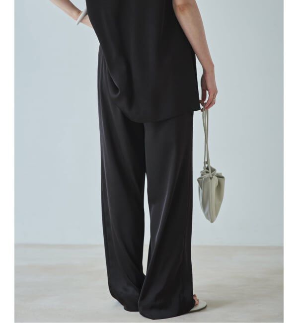 Plage「dull satin straight パンツ」|その他|
