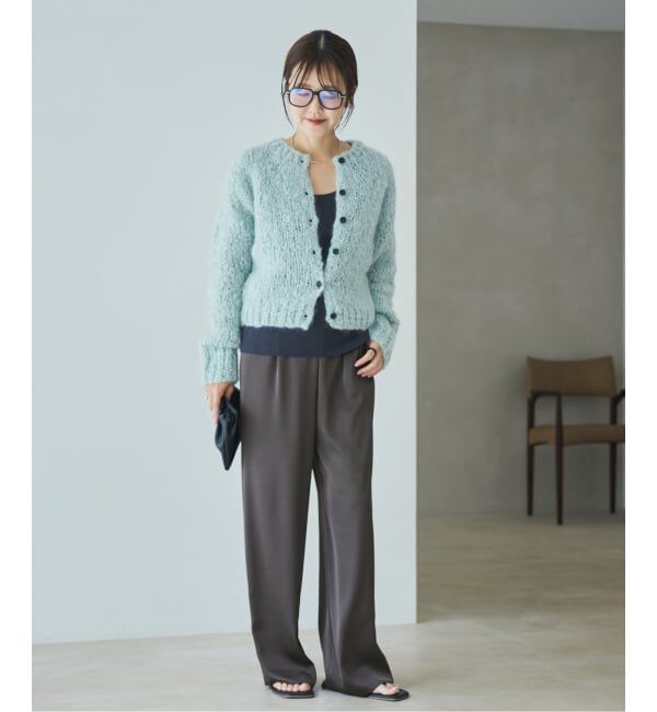 Plage「dull satin straight パンツ」|その他|